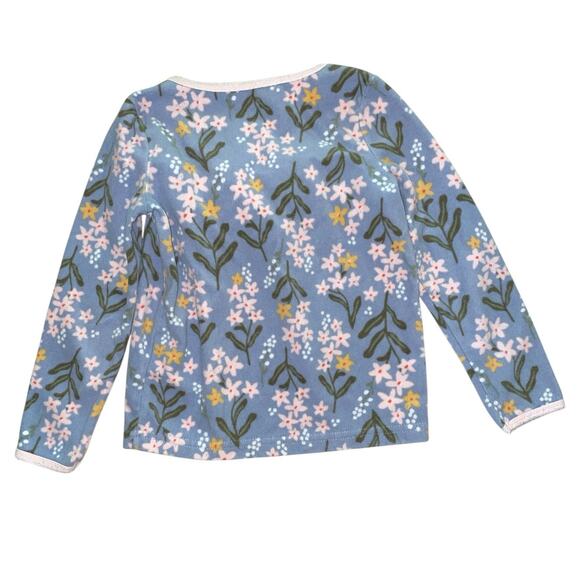 Carter's Lavender Floral Fleece Girl's PJ Pant Set size 5 - Picture 5 of 12